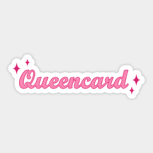 Queencard Sticker